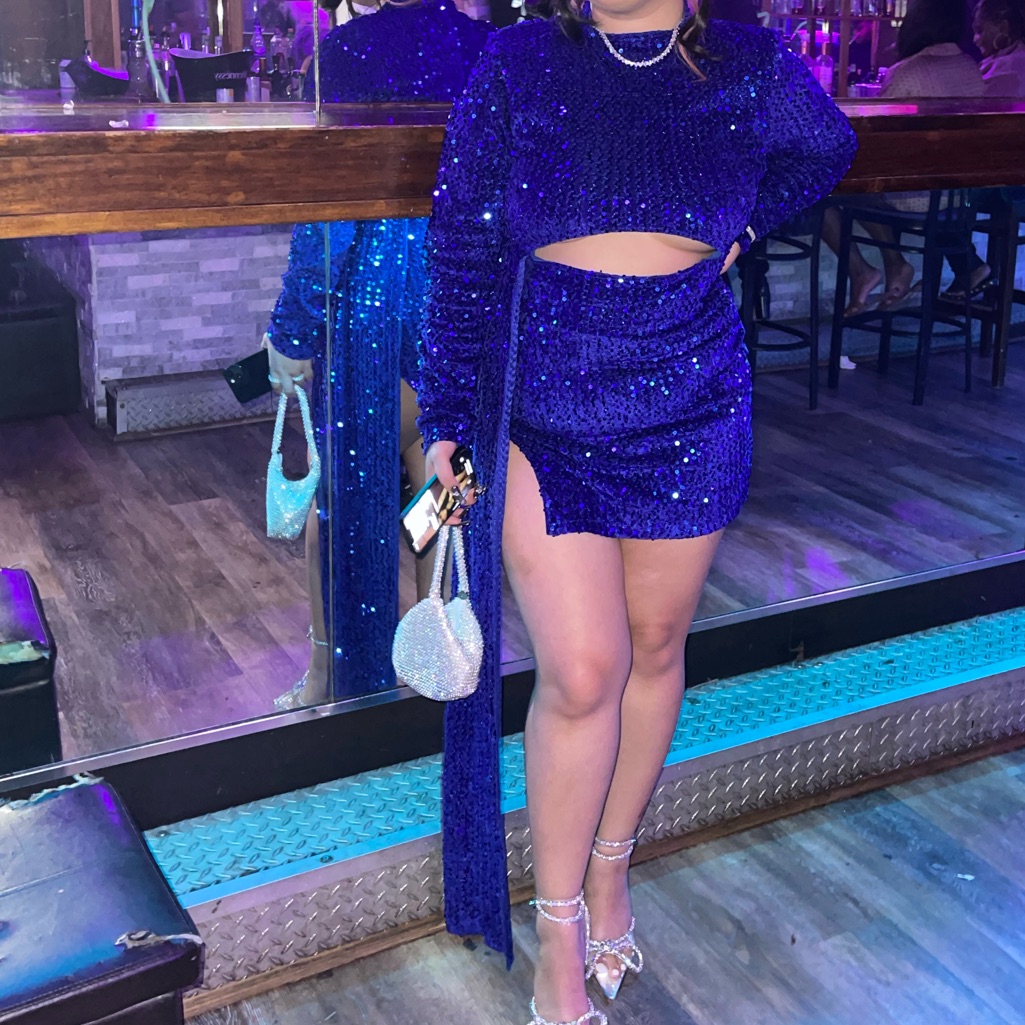 Blue Birthday Dress